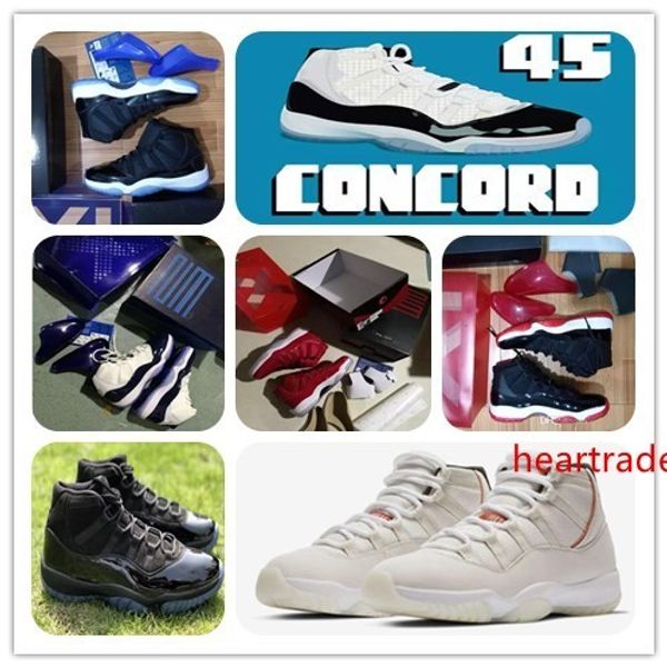 11 concord 45 platinum tint cap and gown basketball shoes 11s xi space jam bred win like 96 82 real carbon fiber sports sneaker original
11 concord 45 platinum tint cap and gown basketball shoes 11s xi space jam bred win like 96 82 real carbon fiber sports sneaker original