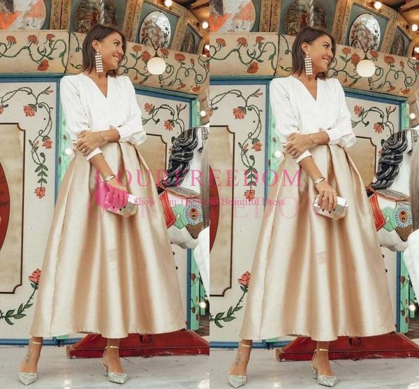 2019 Elegant V Neck Mother's Dresses Ankle Length A Line 3/4 Long Sleeve Formal Occasion Mother Of The Bride Dresses Outfits Custom Made
2019 Elegant V Neck Mother's Dresses Ankle Length A Line 3/4 Long Sleeve Formal Occasion Mother Of The Bride Dresses Outfits Custom Made