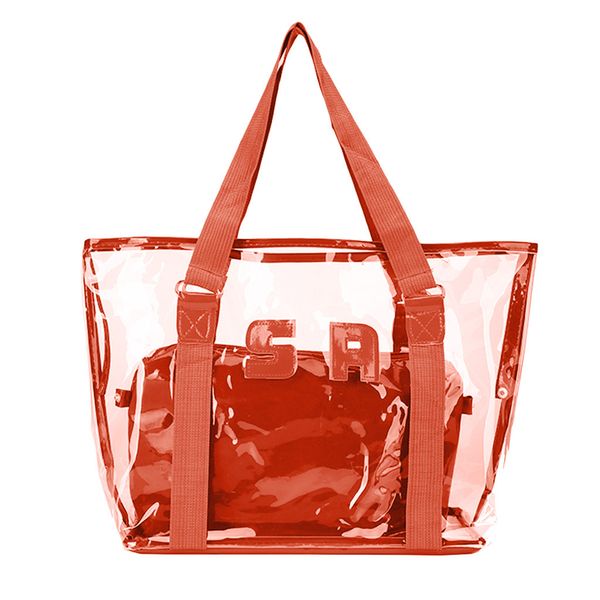 women's fashion transparent shoulder bag solid color versatile handbag large capacity bag bolso de las señoras #t3g
women's fashion transparent shoulder bag solid color versatile handbag large capacity bag bolso de las señoras #t3g