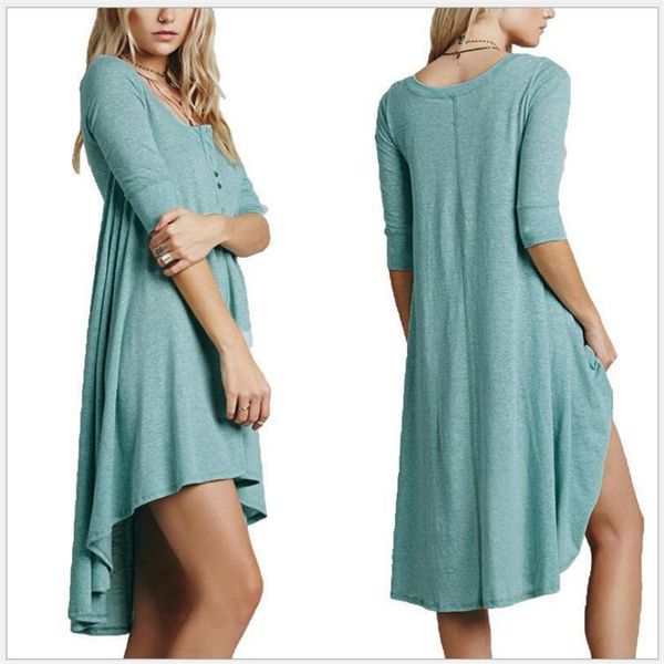 party dresses casual boho beach dress women o-neck summer half sleeve loose plus size 5xl asymmetry mini vestidos r601, White;black
party dresses casual boho beach dress women o-neck summer half sleeve loose plus size 5xl asymmetry mini vestidos r601, White;black
