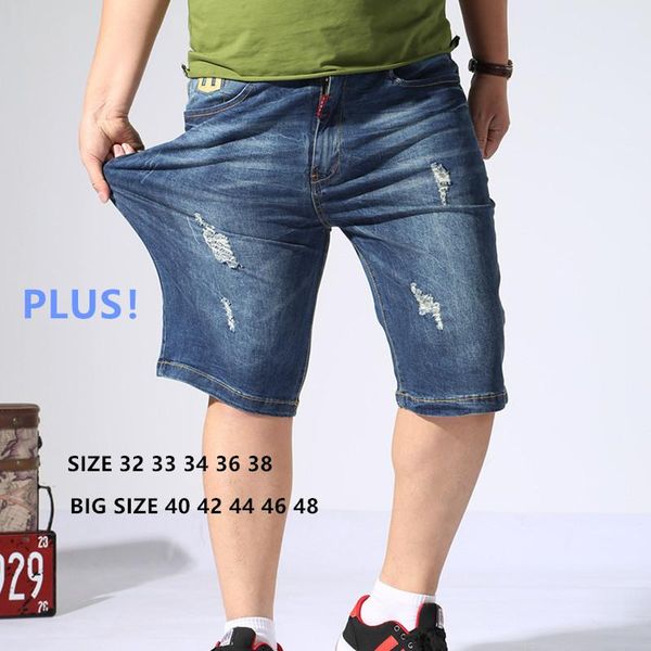jeans shorts men ripped denim mens short cropped jean homme uomo man summer thin clothes pants plus size 40 42 44 46 48 trousers, Blue
jeans shorts men ripped denim mens short cropped jean homme uomo man summer thin clothes pants plus size 40 42 44 46 48 trousers, Blue