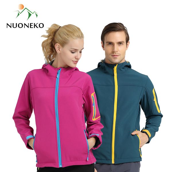 nuoneko outdoor hiking fleece softshell jackets women men waterproof windbreaker rain coats trekking camping sport jacket jm12, Blue;black
nuoneko outdoor hiking fleece softshell jackets women men waterproof windbreaker rain coats trekking camping sport jacket jm12, Blue;black
