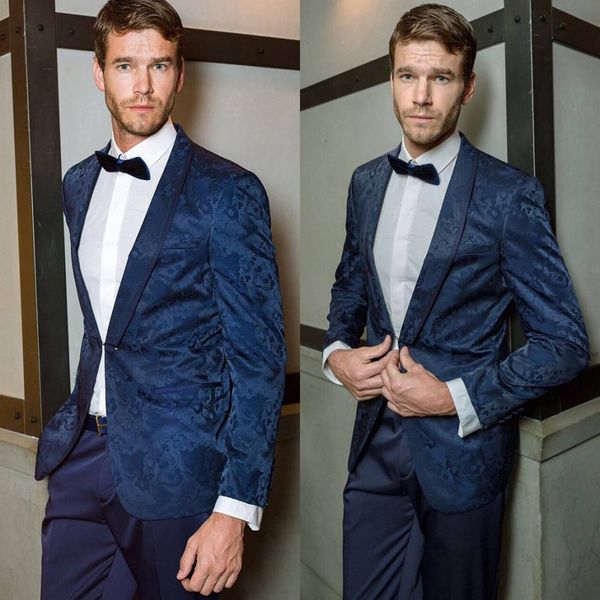 blue floral pattern groom wedding tuxedos shawl lapel groomsmen mens suits excellent man jacket blazer 2 piece(jacket+pants), Black;gray
blue floral pattern groom wedding tuxedos shawl lapel groomsmen mens suits excellent man jacket blazer 2 piece(jacket+pants), Black;gray