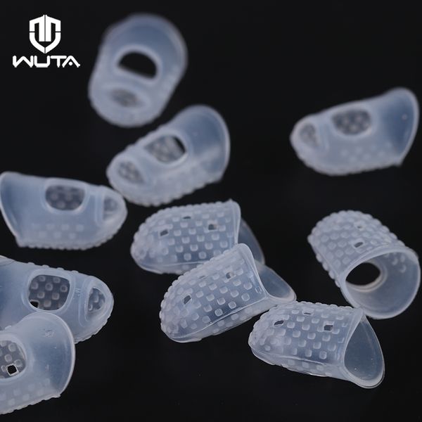 wuta 30pcs silica gel finger cots fingertip nail protection cover gloves leather sewing easy guitar thumb finger picks protector, Black
wuta 30pcs silica gel finger cots fingertip nail protection cover gloves leather sewing easy guitar thumb finger picks protector, Black