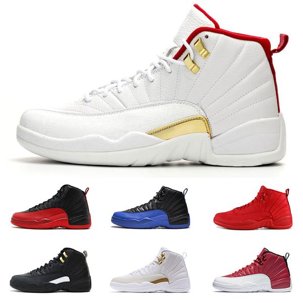 2020 new black game royal jumpman 12 12s mens basketball shoes cny dark grey flu game wings sport designer sneakers
2020 new black game royal jumpman 12 12s mens basketball shoes cny dark grey flu game wings sport designer sneakers