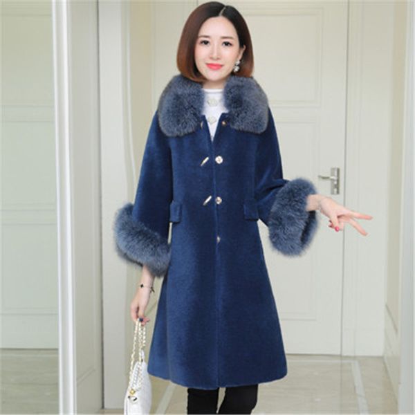 sheep shearling coat real fur fur collar new winter clothing women boutique fashion coat plus size 4xl thick jacket, Black
sheep shearling coat real fur fur collar new winter clothing women boutique fashion coat plus size 4xl thick jacket, Black