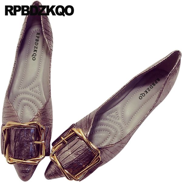 large size women metallic slip on designer ballerina patent leather shoes pointed toe beautiful metal soft foldable ballet flats, Black
large size women metallic slip on designer ballerina patent leather shoes pointed toe beautiful metal soft foldable ballet flats, Black