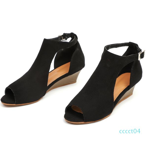 women sandals summer fashion wedge sandals peep toe shoes china wedges cover heel women footwear ladies sandles tenis feminino ct04, Black
women sandals summer fashion wedge sandals peep toe shoes china wedges cover heel women footwear ladies sandles tenis feminino ct04, Black