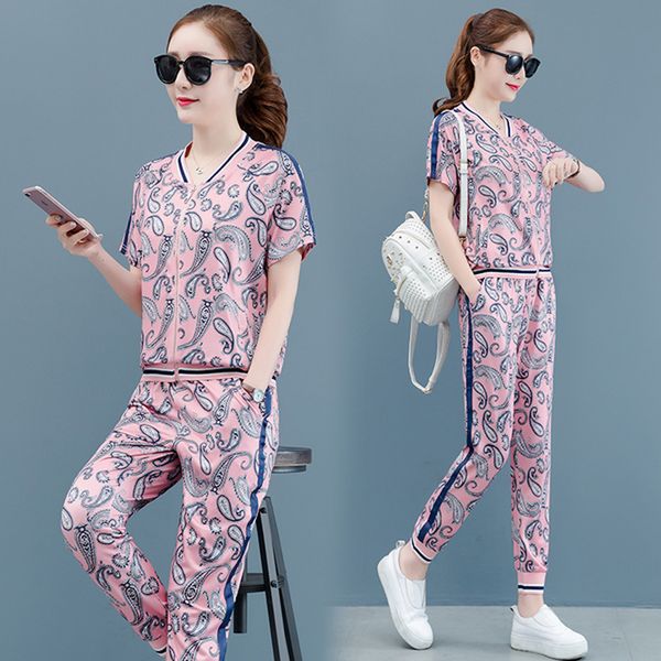 pink outfits 2 piece sets tracksuits for women plus size big 2019 summer sportswear co-ord set pants suits festival clothing, White
pink outfits 2 piece sets tracksuits for women plus size big 2019 summer sportswear co-ord set pants suits festival clothing, White