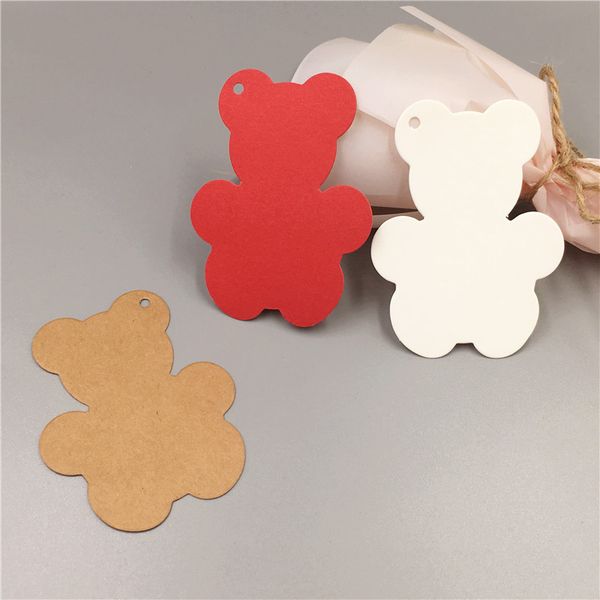 100pcs/lot bear shape packaging label hang tag kraft paper plain handmade pack price mark name note paper labels tags cute bear, Pink;blue
100pcs/lot bear shape packaging label hang tag kraft paper plain handmade pack price mark name note paper labels tags cute bear, Pink;blue