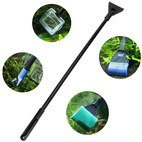 docean 5 in 1 aquarium tank clean set fish gravel rake algae scraper fork sponge brush glass pet aquatic cleaning tools
docean 5 in 1 aquarium tank clean set fish gravel rake algae scraper fork sponge brush glass pet aquatic cleaning tools