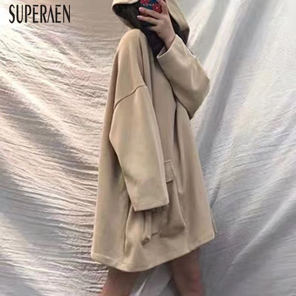 superaen pluz size autumn and winter new 2019 hooded sweatshirts women solid color cotton hoody wild sweatshirts female, Black
superaen pluz size autumn and winter new 2019 hooded sweatshirts women solid color cotton hoody wild sweatshirts female, Black