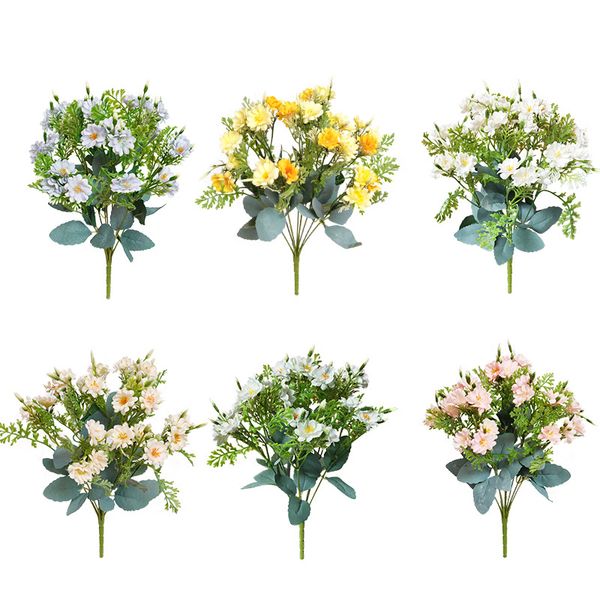 hvayi autumn decoration 7branch yellow daisy silk artificial flowers plants bouquet for home wedding office party garden decor
hvayi autumn decoration 7branch yellow daisy silk artificial flowers plants bouquet for home wedding office party garden decor