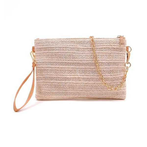 3 colors women straw crossbody bag chain vintage shoulder bags strap handles summer ladies small zipper handbags
3 colors women straw crossbody bag chain vintage shoulder bags strap handles summer ladies small zipper handbags