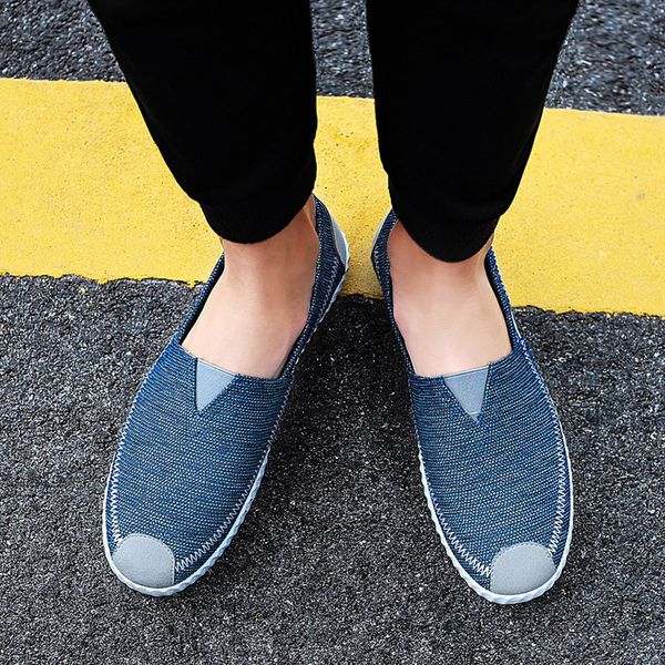 2019 new autumn males shoes elegant men's outdoor solid canvas breathable casual shoes fashion flat lazy sneakers calzado hombre, Black
2019 new autumn males shoes elegant men's outdoor solid canvas breathable casual shoes fashion flat lazy sneakers calzado hombre, Black
