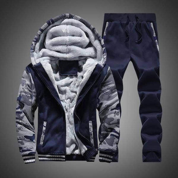 tracksuit men winter camouflage hoodies casual hooded warm sweatshirts male thicken fleece 2pc jacket+pant men moleton masculino, Black
tracksuit men winter camouflage hoodies casual hooded warm sweatshirts male thicken fleece 2pc jacket+pant men moleton masculino, Black