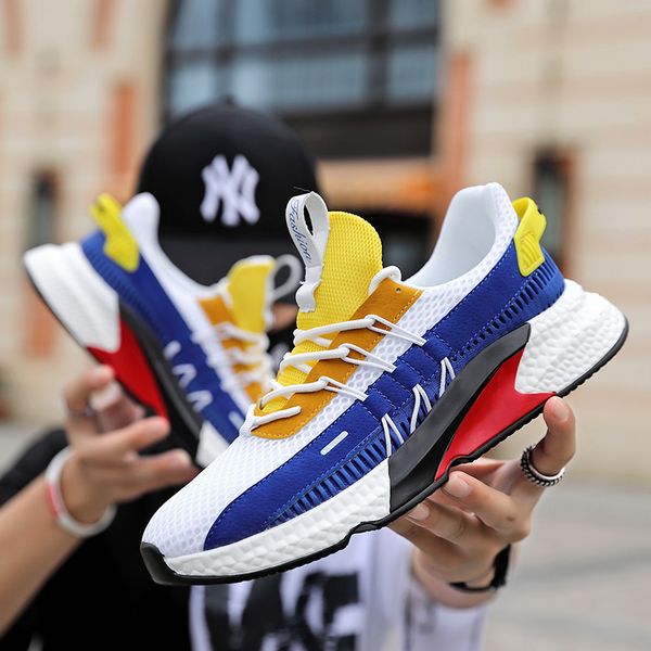 mixed color running shoes for men training size 39-44 lace-up brand new trendy outdoor athletics fitness sport shoes male
mixed color running shoes for men training size 39-44 lace-up brand new trendy outdoor athletics fitness sport shoes male