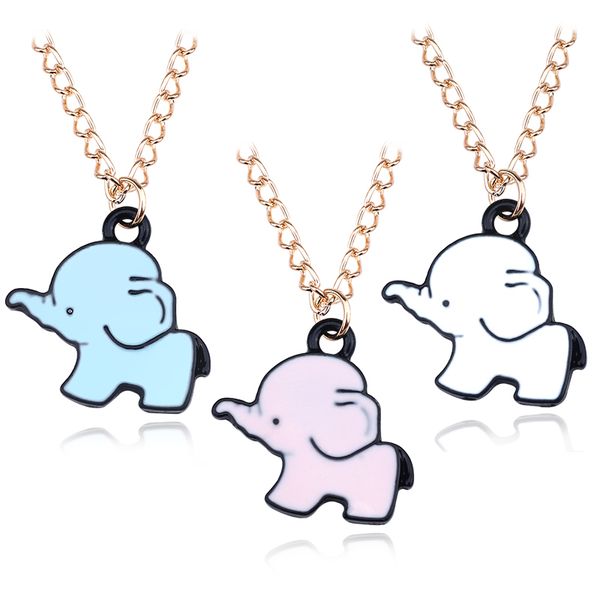 creative cute elephant necklace cartoon 3 colors alloy animal pendants necklaces for girls dropshipping 2019 lovely jewelry, Silver
creative cute elephant necklace cartoon 3 colors alloy animal pendants necklaces for girls dropshipping 2019 lovely jewelry, Silver