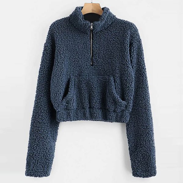 2019 autumn winter new female coat jacket women casual sport short coat women solid long sleeve zipper loose sweater #801, Black;brown
2019 autumn winter new female coat jacket women casual sport short coat women solid long sleeve zipper loose sweater #801, Black;brown