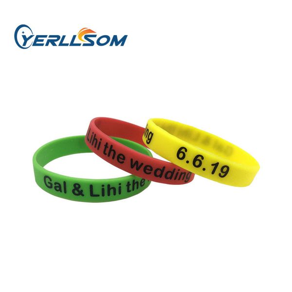 yerllsom 25pcs customized personalized silicone bracelets wristbands for events, Golden;silver
yerllsom 25pcs customized personalized silicone bracelets wristbands for events, Golden;silver