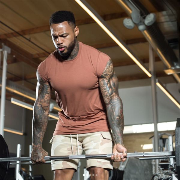 muscle fitness brothers summer short sleeve men's thin breathable crew neck t - shirt, White;black
muscle fitness brothers summer short sleeve men's thin breathable crew neck t - shirt, White;black
