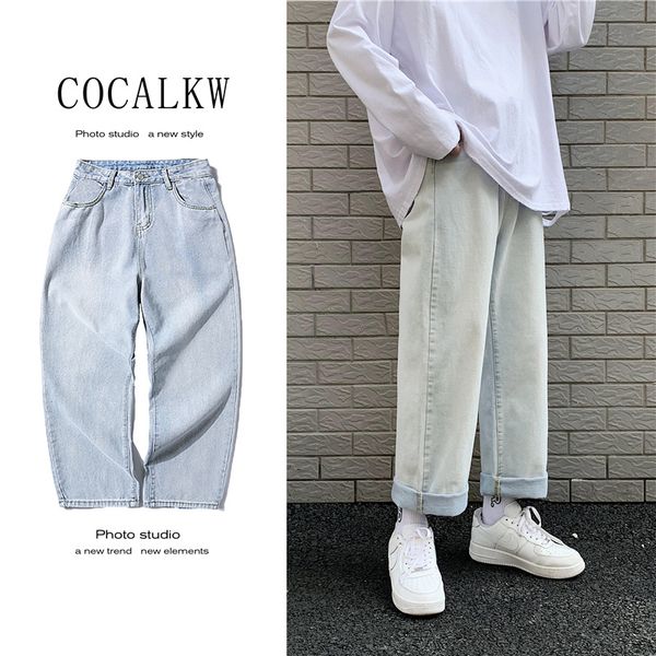 mens ankle jeans cargo pants mens ripped hole white jeans for men baggy denim pants streetwear pantalon baquero hombre, Blue
mens ankle jeans cargo pants mens ripped hole white jeans for men baggy denim pants streetwear pantalon baquero hombre, Blue