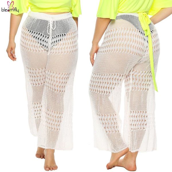 plus size xl-4xl hollow out knitted pant women summer drawstring see through trouser streetwear beach casual wide leg pants, Black;white
plus size xl-4xl hollow out knitted pant women summer drawstring see through trouser streetwear beach casual wide leg pants, Black;white