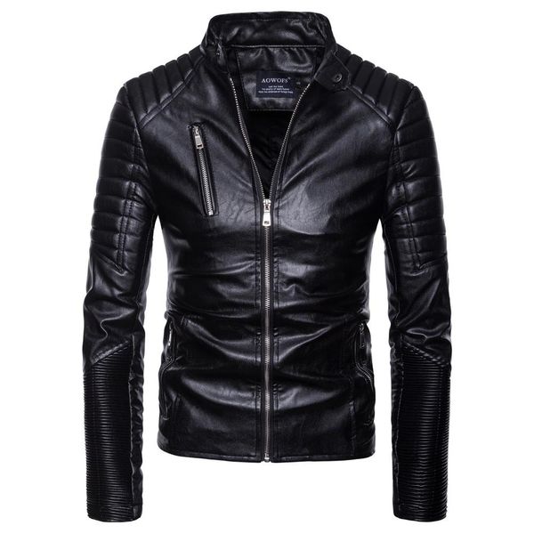 new autumn men's pu leather jaket for men fitness fashion male suede jaket casaco masculino casual coat, Black
new autumn men's pu leather jaket for men fitness fashion male suede jaket casaco masculino casual coat, Black