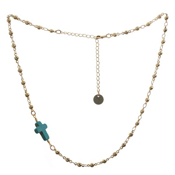 bojiu 8 colors trendy cross chokers necklaces for women adjustable strand beads chain female necklaces statement jewelry nks219, Golden;silver
bojiu 8 colors trendy cross chokers necklaces for women adjustable strand beads chain female necklaces statement jewelry nks219, Golden;silver