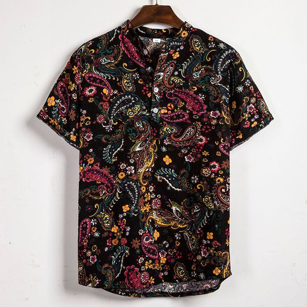 hawaiian shirts linen shirts men lump chest button short sleeve round hem casual loose tie henley men shirt summer camisa, White;black
hawaiian shirts linen shirts men lump chest button short sleeve round hem casual loose tie henley men shirt summer camisa, White;black