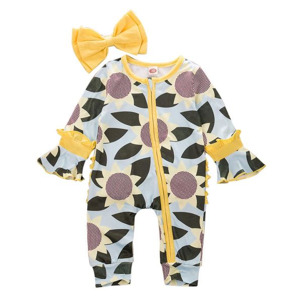 0-24m newborn baby boy girl long sleeve floral romper jumpsuit headband 2pcs baby clothes, Blue
0-24m newborn baby boy girl long sleeve floral romper jumpsuit headband 2pcs baby clothes, Blue
