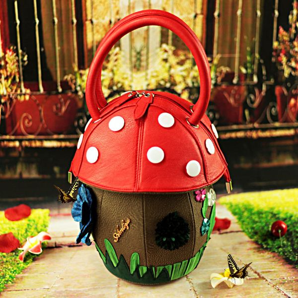new authentic female bag cute bag small fresh candy color female handbag personality mushroom bolso mano bolso de setas
new authentic female bag cute bag small fresh candy color female handbag personality mushroom bolso mano bolso de setas