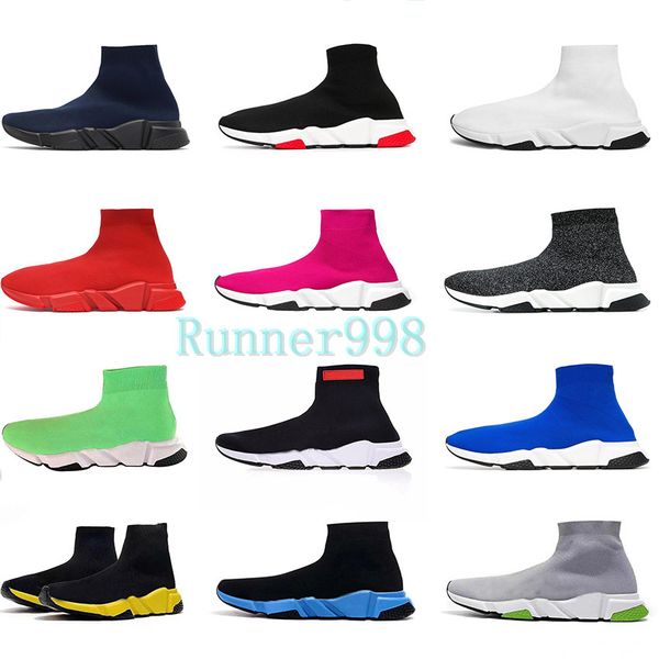 new 2020 designer shoes socks platform speed trainer casual of triple red bule white flat mens womens sports sneakers fashion size 36-45, Black
new 2020 designer shoes socks platform speed trainer casual of triple red bule white flat mens womens sports sneakers fashion size 36-45, Black
