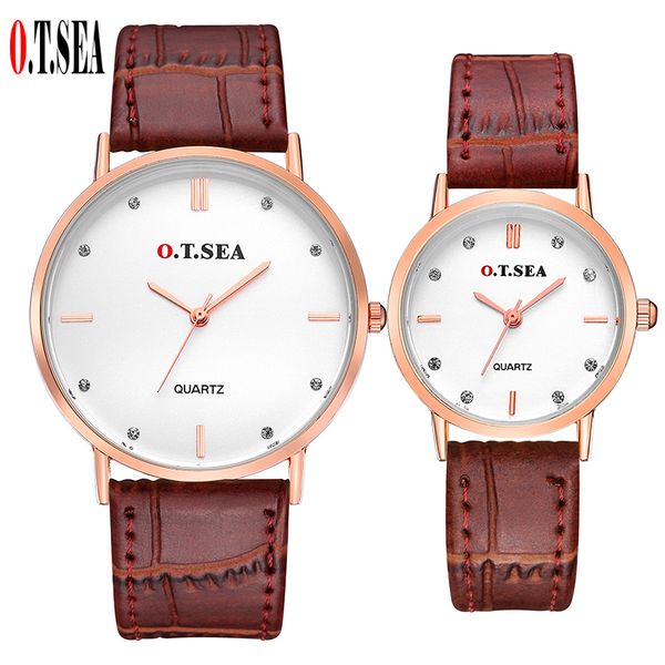 o.t.sea brand leather pair watches men women lovers fashion crystal dress quartz wristwatch 6688-4, Slivery;brown
o.t.sea brand leather pair watches men women lovers fashion crystal dress quartz wristwatch 6688-4, Slivery;brown