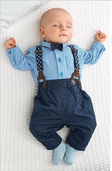 toddler infant newborn baby boy bow tie plaid blue shirt suspender pants trousers outfits 2pcs set, White
toddler infant newborn baby boy bow tie plaid blue shirt suspender pants trousers outfits 2pcs set, White