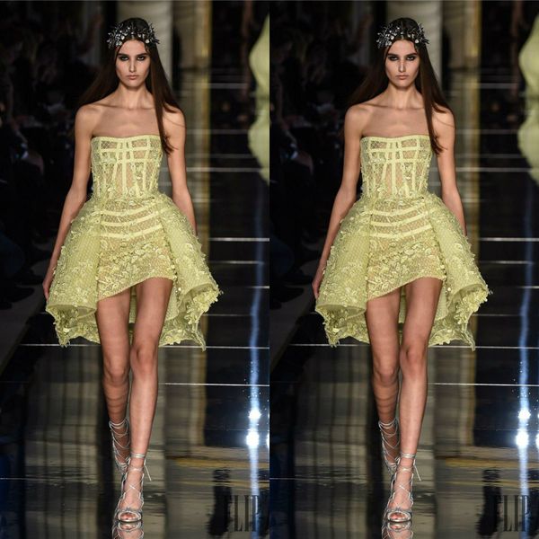 zuhair murad overskirt cocktail dresses strapless neckline a-line petal appliques party dress custom made beaded short prom gowns, Black
zuhair murad overskirt cocktail dresses strapless neckline a-line petal appliques party dress custom made beaded short prom gowns, Black