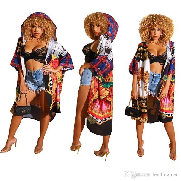 womens designer cape fashion plaid and animal printed luxury coats women casual loose hooded cardigan, Black
womens designer cape fashion plaid and animal printed luxury coats women casual loose hooded cardigan, Black