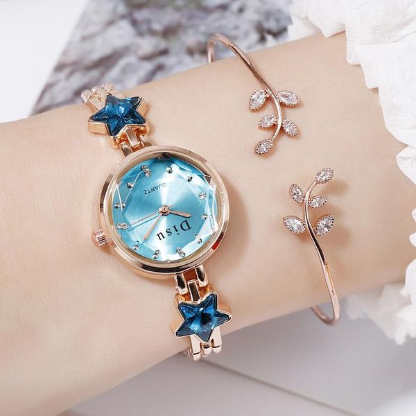 ladies alloy bracelet watch korean temperament noble five-pointed star watch quartz, Slivery;brown
ladies alloy bracelet watch korean temperament noble five-pointed star watch quartz, Slivery;brown