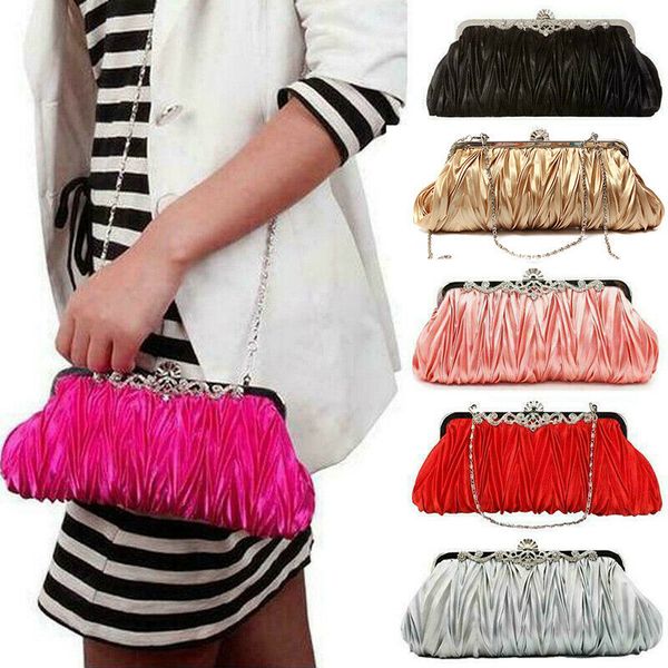 2020 selling elegant women's satin crystal clutch bag wedding evening party bridal handbag purse high quality
2020 selling elegant women's satin crystal clutch bag wedding evening party bridal handbag purse high quality