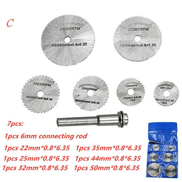 1 set disc drill cutters high speed steel circular saw accessories for wooden pvc metal ac889
1 set disc drill cutters high speed steel circular saw accessories for wooden pvc metal ac889