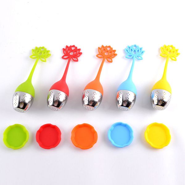 304 stainless steel tea maker creative lotus tea infuser tea strainersilicon silicone infuser tools with food dhl t0402
304 stainless steel tea maker creative lotus tea infuser tea strainersilicon silicone infuser tools with food dhl t0402