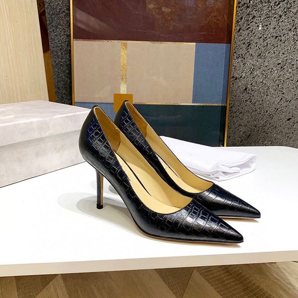 new female designer high heels 6.5-8.5cm dress shoes crocodile leather size 35-39 black
new female designer high heels 6.5-8.5cm dress shoes crocodile leather size 35-39 black