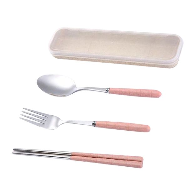 three-piece outdoor camping fork spoon chopsticks with rectangular shape case flatware set
three-piece outdoor camping fork spoon chopsticks with rectangular shape case flatware set
