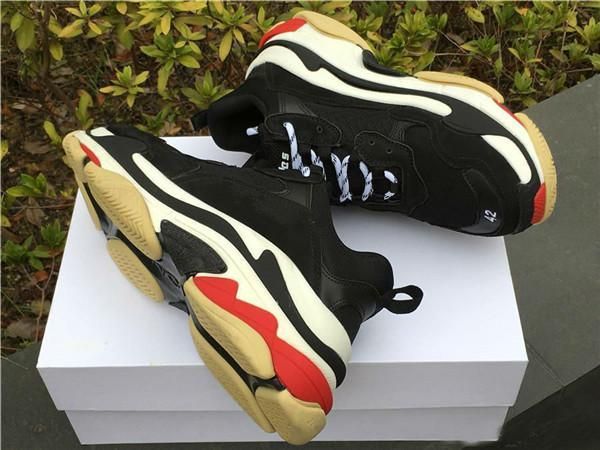 2019 multi triple s designer low new arrival sneaker combination soles boots mens womens casual shoe, Black
2019 multi triple s designer low new arrival sneaker combination soles boots mens womens casual shoe, Black