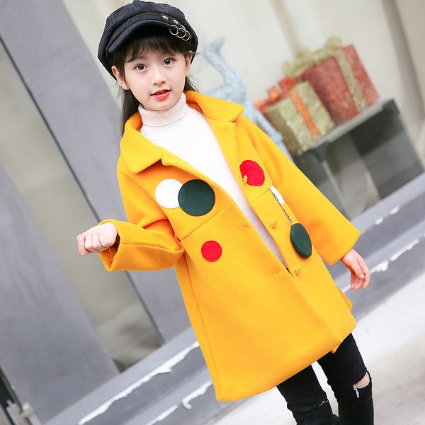 kids girls wool blends clothing new winter solid polka dot full sleeve thicken coats baby girls outwear clothes, Blue;gray
kids girls wool blends clothing new winter solid polka dot full sleeve thicken coats baby girls outwear clothes, Blue;gray