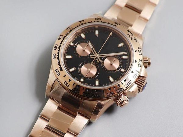 new luxury mens watches rose gold luxury watch 7750 automatic mechanical watch with timing function of montre stainless steel watch band ro, Slivery;brown
new luxury mens watches rose gold luxury watch 7750 automatic mechanical watch with timing function of montre stainless steel watch band ro, Slivery;brown