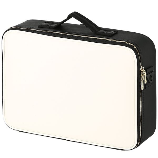 leather clapboard cosmetic bag professional make up box large capacity storage handbag travel insert toiletry makeup suitcase cj191205, Black;red
leather clapboard cosmetic bag professional make up box large capacity storage handbag travel insert toiletry makeup suitcase cj191205, Black;red