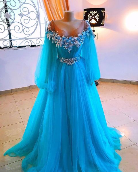 Lace Beaded 2019 Evening Dresses Sheer Neck Long Sleeves A-line Prom Dresses Cheap Formal Party Pageant Gowns
Lace Beaded 2019 Evening Dresses Sheer Neck Long Sleeves A-line Prom Dresses Cheap Formal Party Pageant Gowns