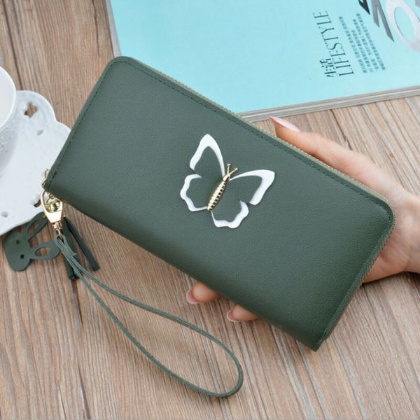 new 2020 long ladies leather wallet zip purse butterfly case phone clutch card holder women handbag
new 2020 long ladies leather wallet zip purse butterfly case phone clutch card holder women handbag