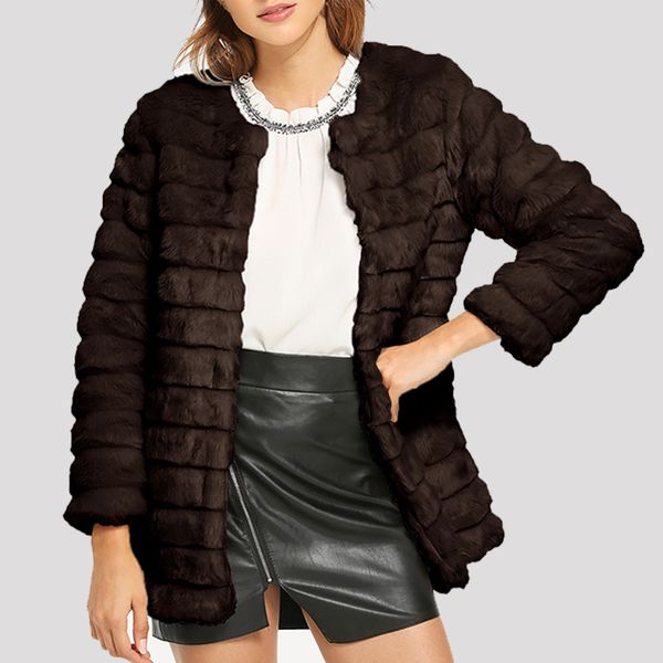 2019 winter women clothing long style faux fur coat oversize 3xl ladies warm faux fur outwear soft hairy coat overcoat, Black
2019 winter women clothing long style faux fur coat oversize 3xl ladies warm faux fur outwear soft hairy coat overcoat, Black